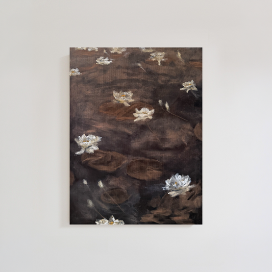 August Blooms - 24" x 30" Painting on Canvas