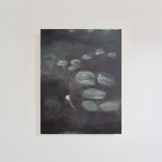 Lone Lily - 11" x 14" Painting on Canvas
