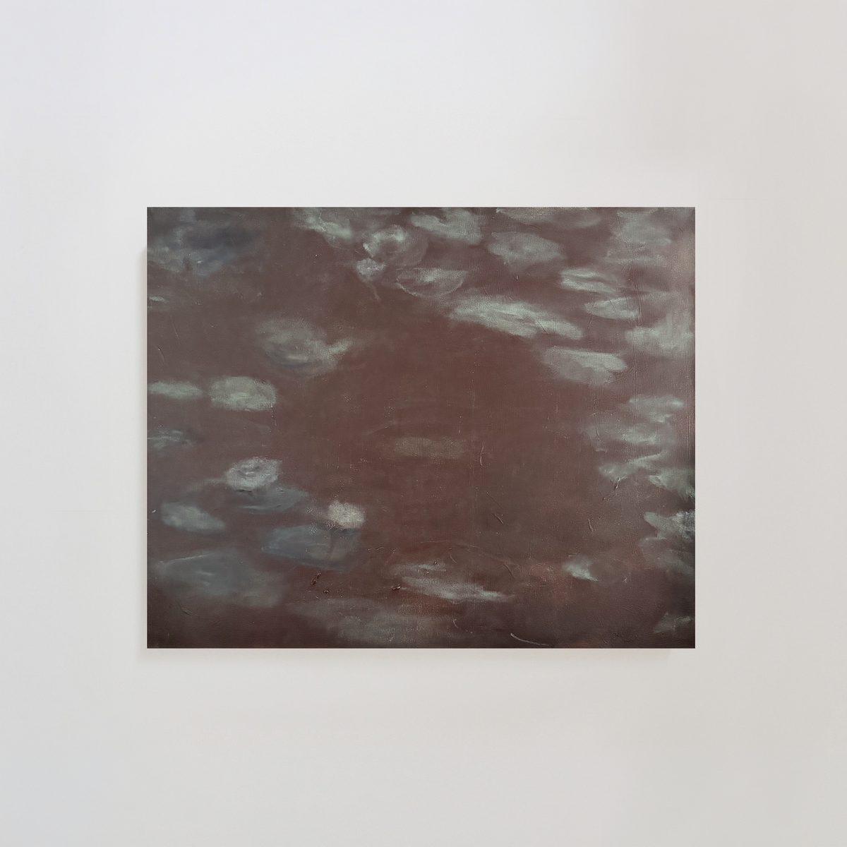 Mud Water Lilies - 30" x 24" Painting on Canvas