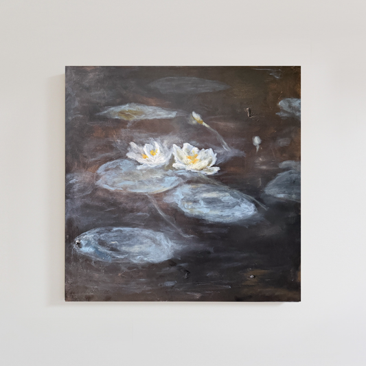 Summer Half Asleep - 36" x 36" Painting on Canvas