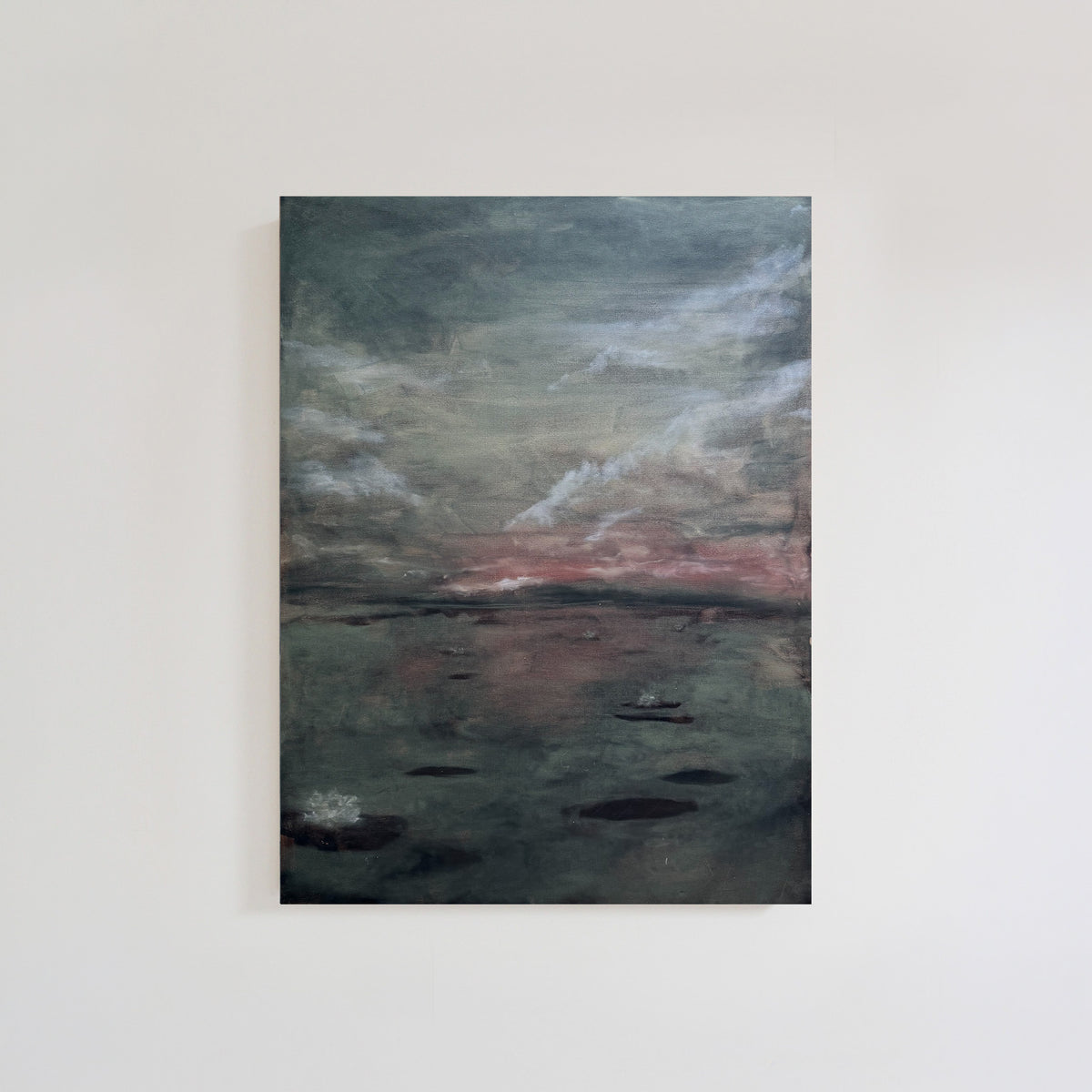 Warm Sunset - 36" x 48" Painting on Canvas